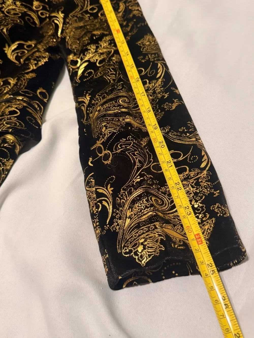 MAGE MALE Mens PartyFloral SuitJacket NotchedLapel SlimFit2-Button Size M NWT A5